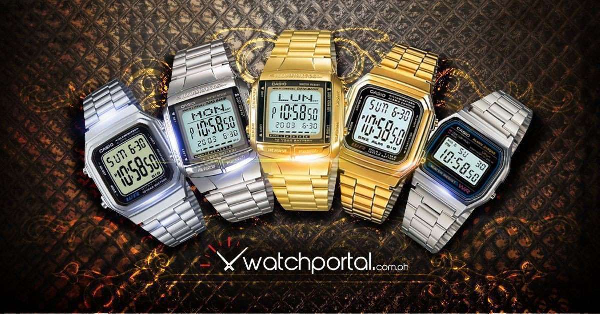 Casio Vintage Watch Prices in the Philippines in April 2024