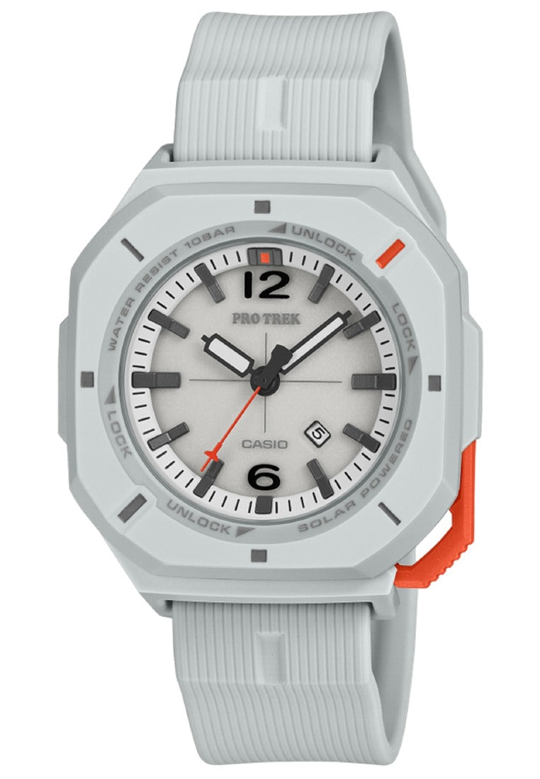 Casio Pro Trek Analog Rubber Strap Solar Watch for Men PRJ-01AE-7DR