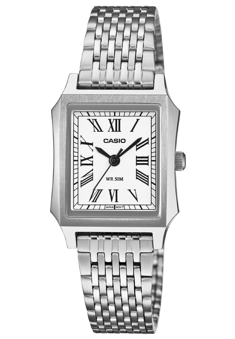 Casio Analog Stainless Steel Strap Watch for Women LTP-B190D-7BVDF