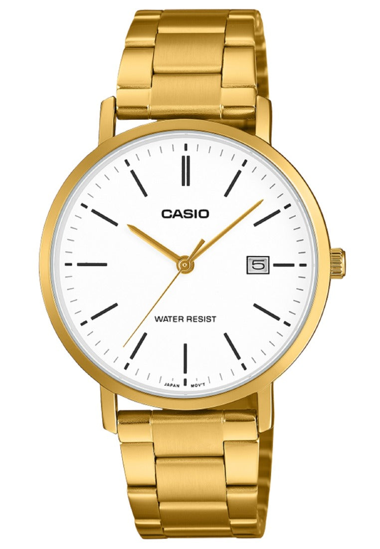 Casio Analog Stainless Steel Strap Watch for Men MTP-VT05G-7EDF