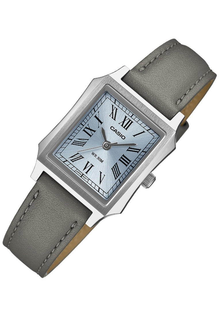 Casio Analog Leather Strap Watch for Women LTP-B190L-2BVDF