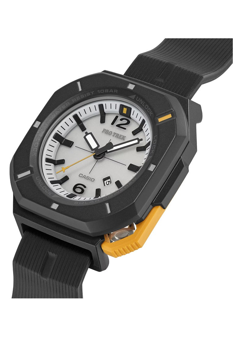 Casio Pro Trek Analog Rubber Strap Solar Watch for Men PRJ-01-1DR