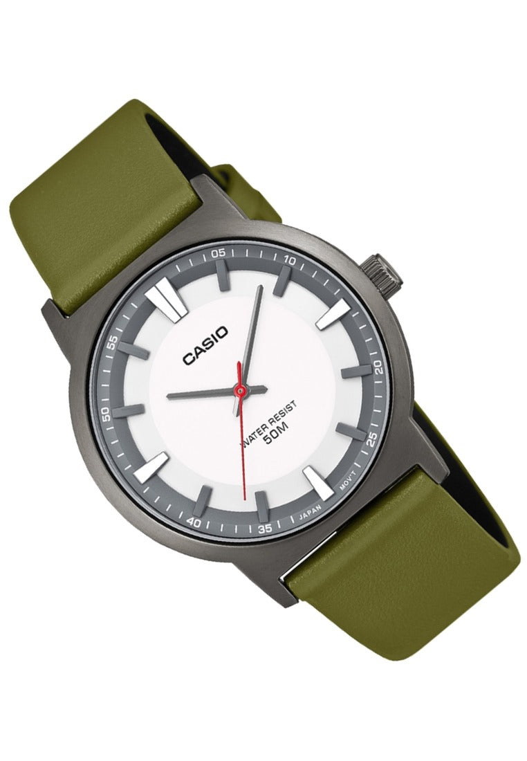 Casio Analog Leather Strap Watch for Men MTP-B220BL-7AVDF