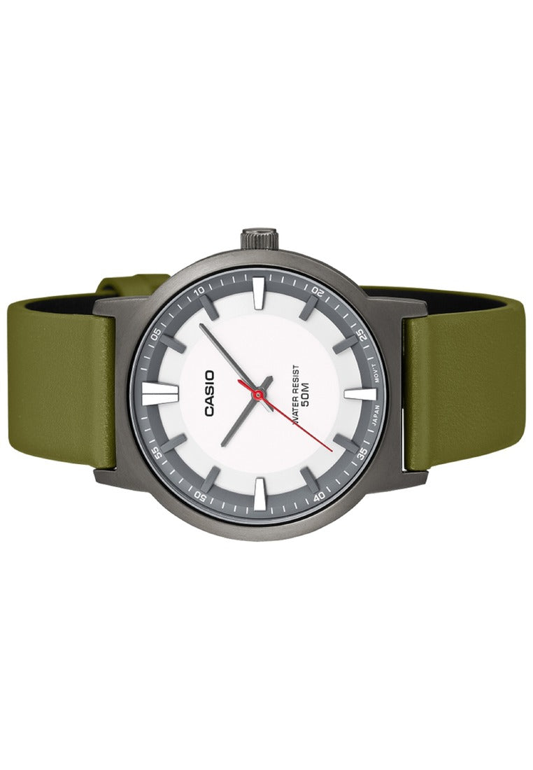 Casio Analog Leather Strap Watch for Men MTP-B220BL-7AVDF