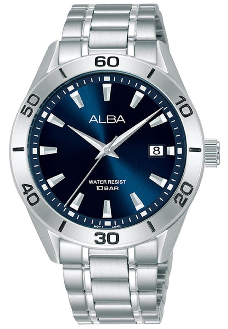 Alba Active Analog Stainless Steel Strap Watch for Men AS9L45X1-Watch Portal Philippines