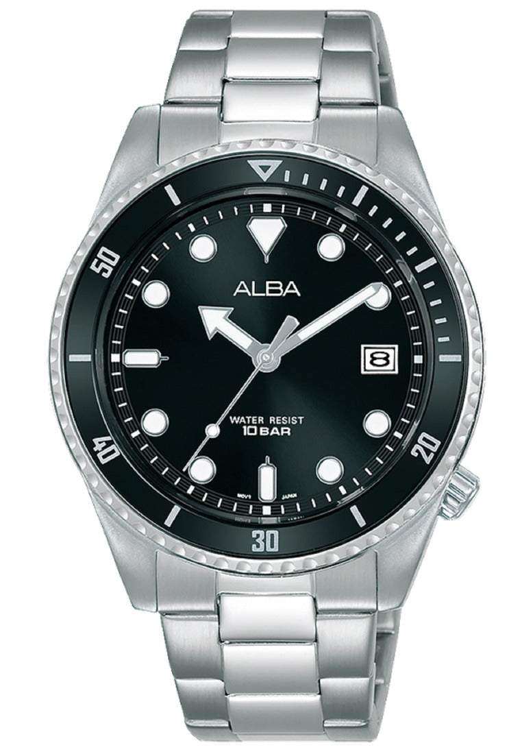 Alba Active Analog Stainless Steel Strap Watch for Women AG8L47X1-Watch Portal Philippines