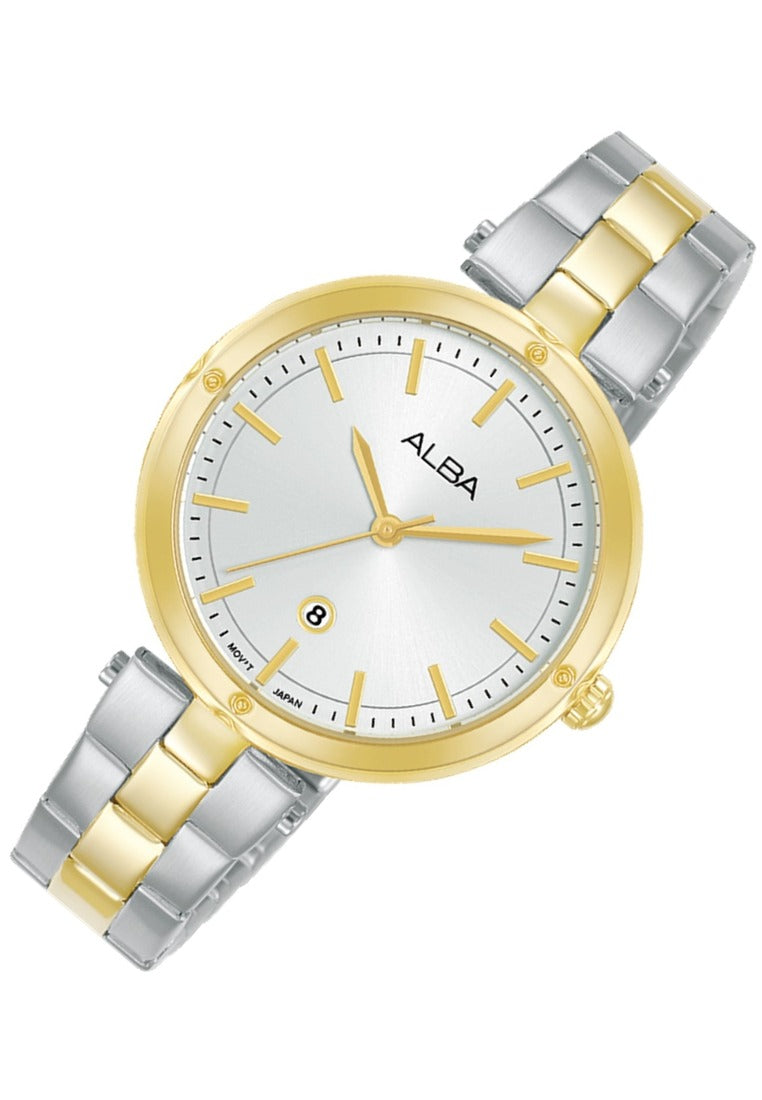 Alba Fashion Analog Stainless Steel Strap Watch for Women AH7DD8X1-Watch Portal Philippines
