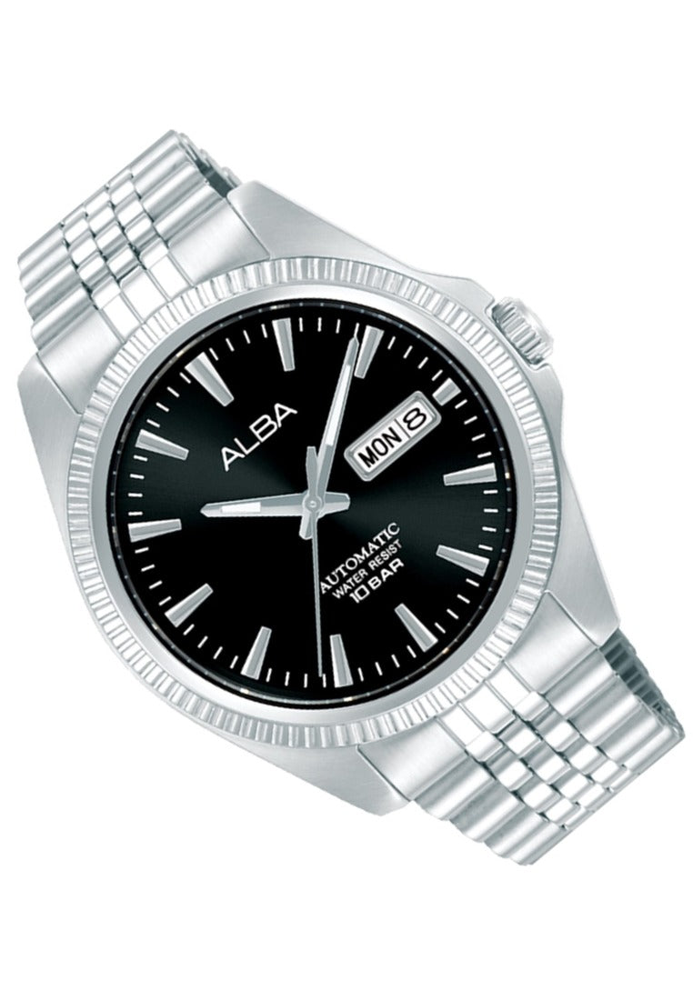 Alba Mechanical Automatic Stainless Steel Strap Watch for Men AL4789X1-Watch Portal Philippines