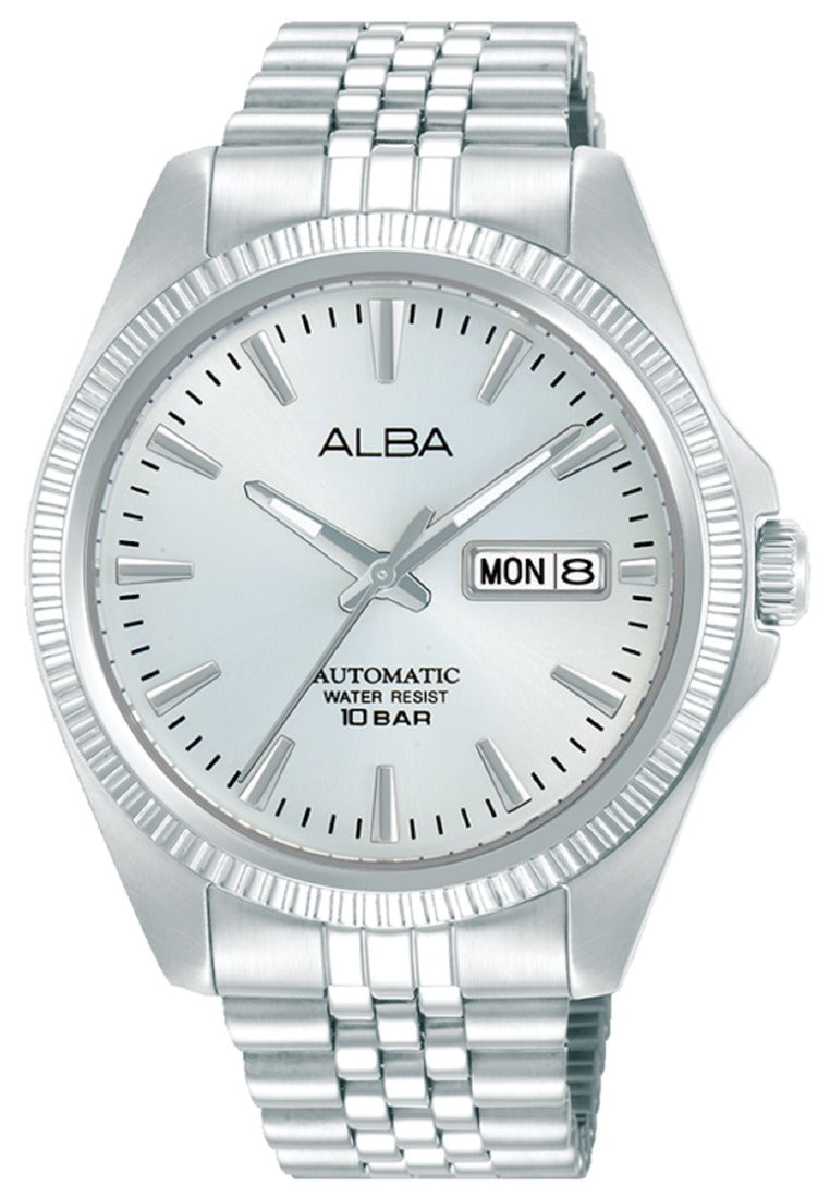 Alba Mechanical Automatic Stainless Steel Strap Watch for Men AL4791X1-Watch Portal Philippines