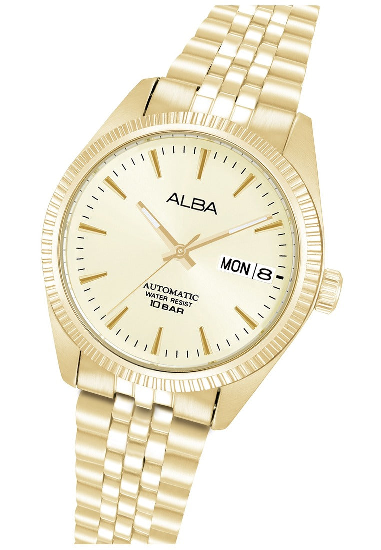 Alba Mechanical Automatic Stainless Steel Strap Watch for Women AL4796X1-Watch Portal Philippines