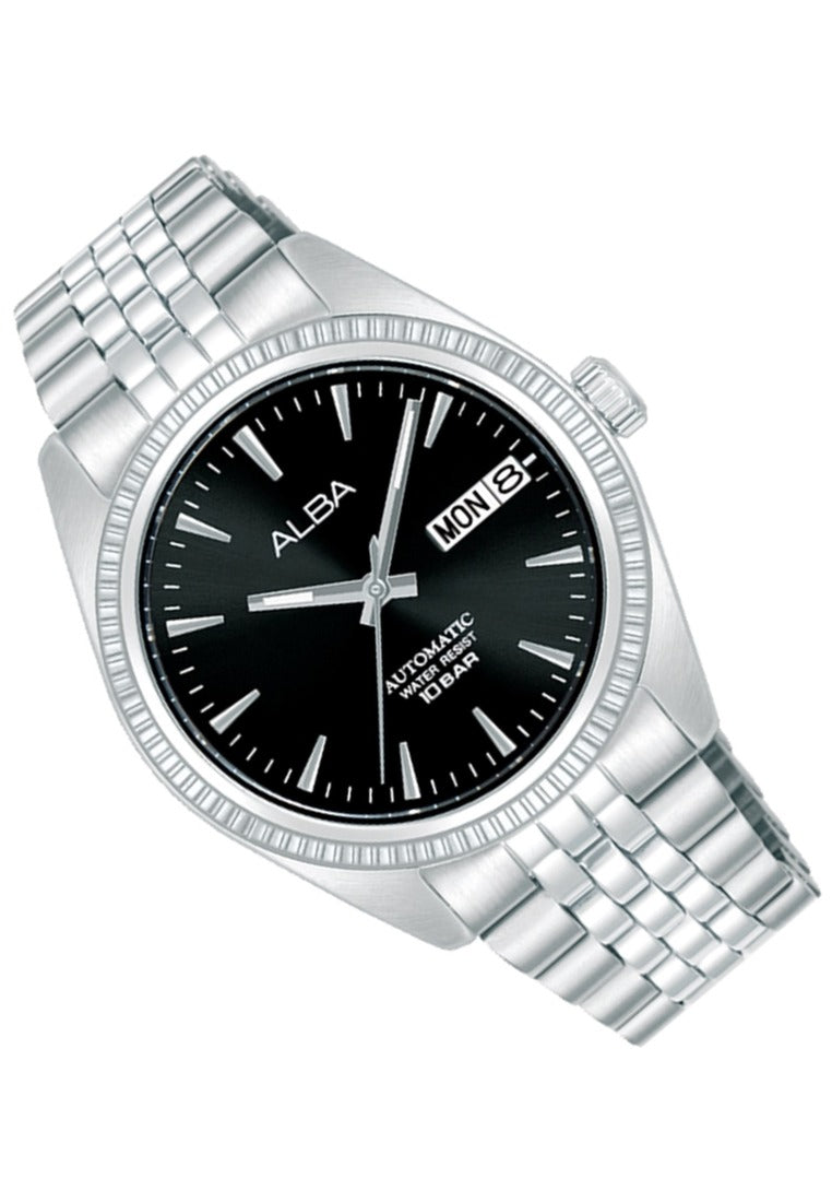 Alba Mechanical Automatic Stainless Steel Strap Watch for Women AL4803X1-Watch Portal Philippines
