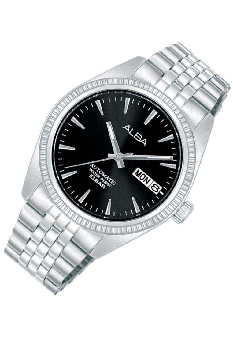 Alba Mechanical Automatic Stainless Steel Strap Watch for Women AL4803X1-Watch Portal Philippines