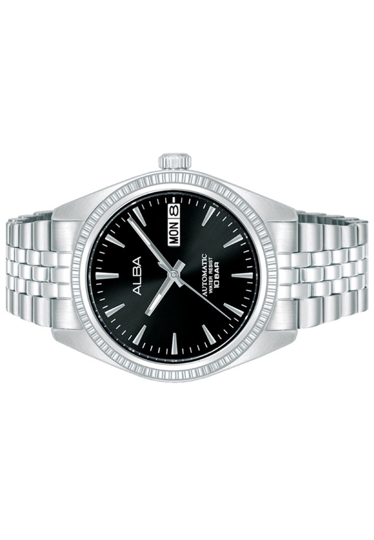 Alba Mechanical Automatic Stainless Steel Strap Watch for Women AL4803X1-Watch Portal Philippines