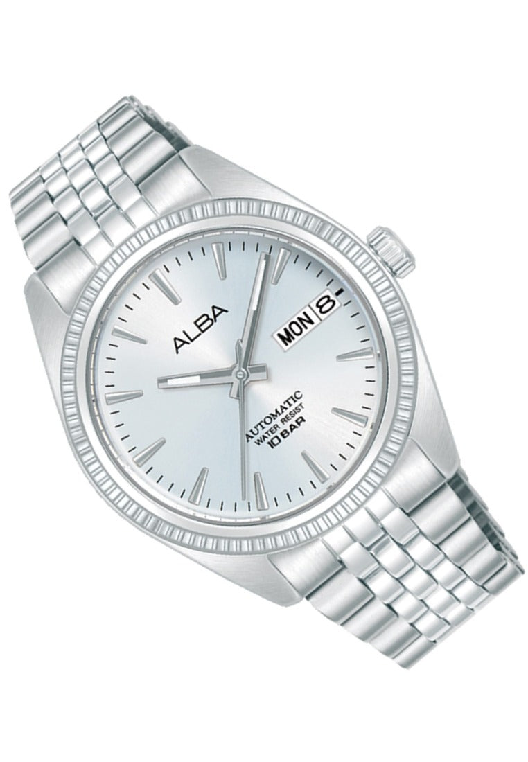 Alba Mechanical Automatic Stainless Steel Strap Watch for Women AL4805X1-Watch Portal Philippines