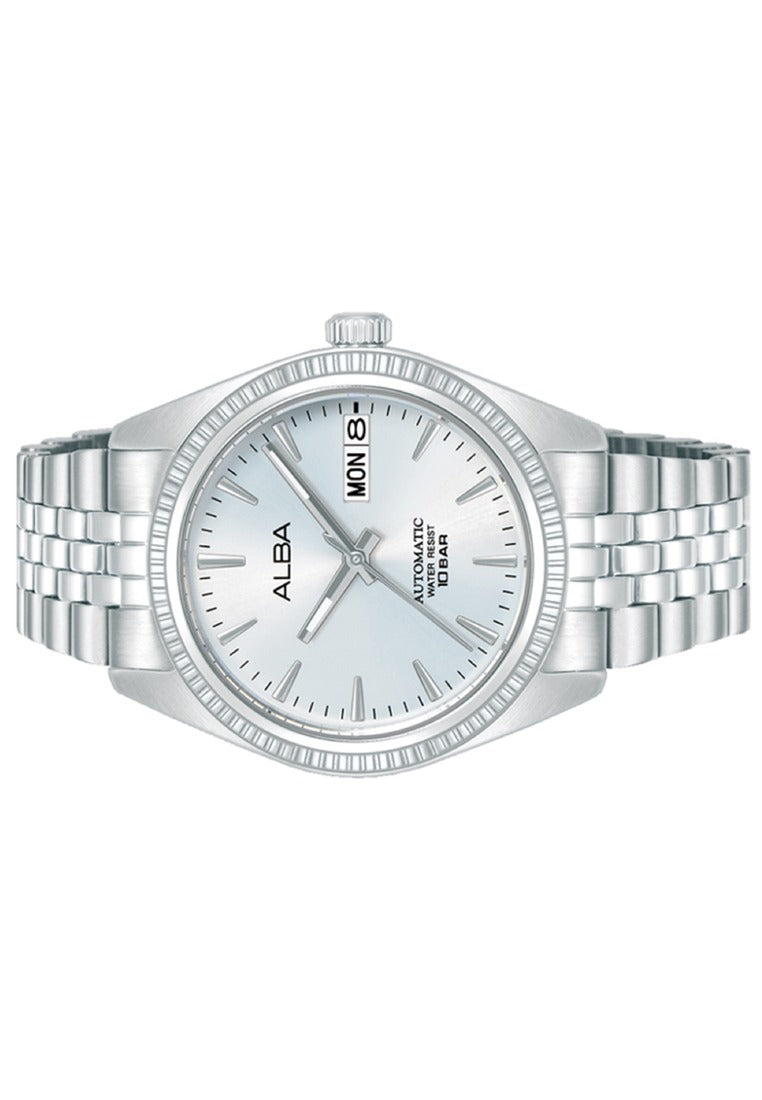 Alba Mechanical Automatic Stainless Steel Strap Watch for Women AL4805X1-Watch Portal Philippines
