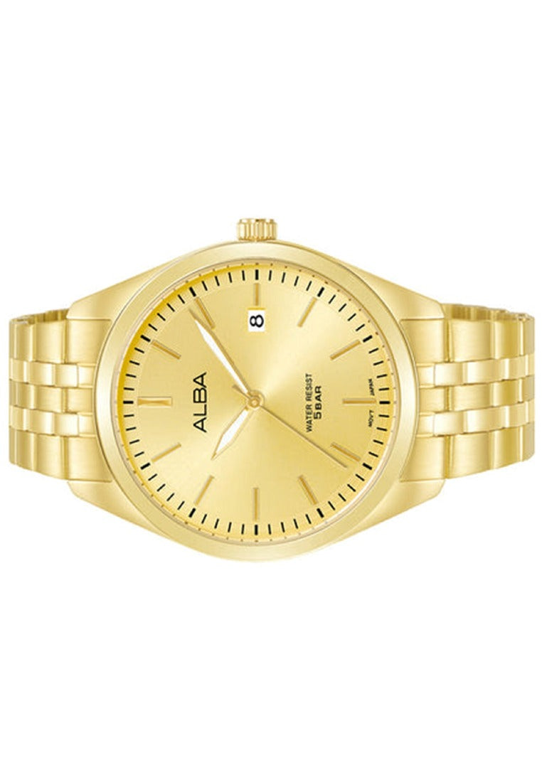 Alba Prestige Analog Stainless Steel Strap Watch for Men AS9S08X1-Watch Portal Philippines