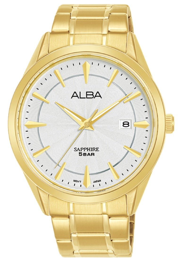 Alba Prestige Analog Stainless Steel Strap Watch for Men AS9S46X1-Watch Portal Philippines