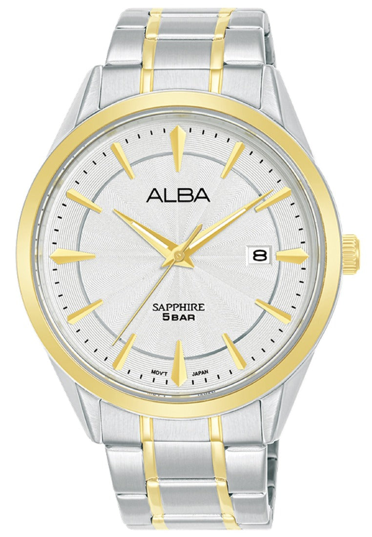 Alba Prestige Analog Stainless Steel Strap Watch for Men AS9S50X1-Watch Portal Philippines