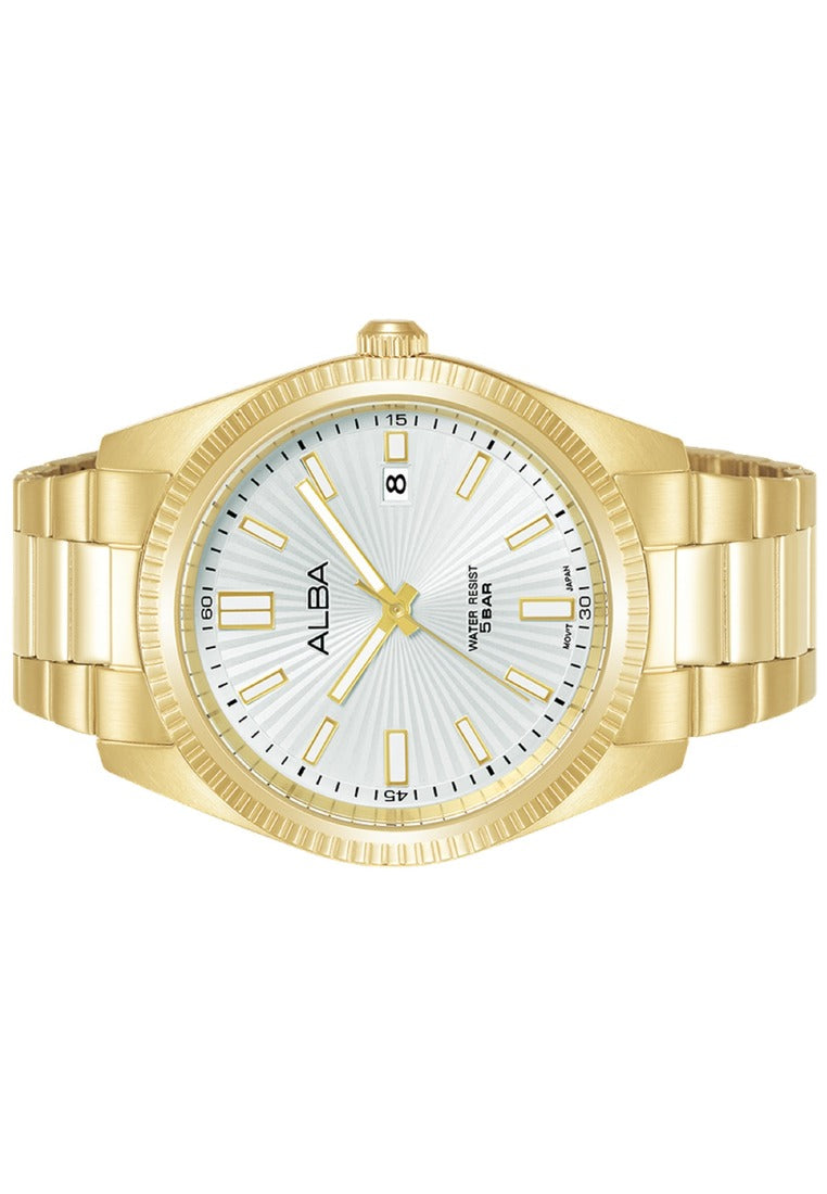 Alba Prestige Analog Stainless Steel Strap Watch for Men AS9S60X1-Watch Portal Philippines