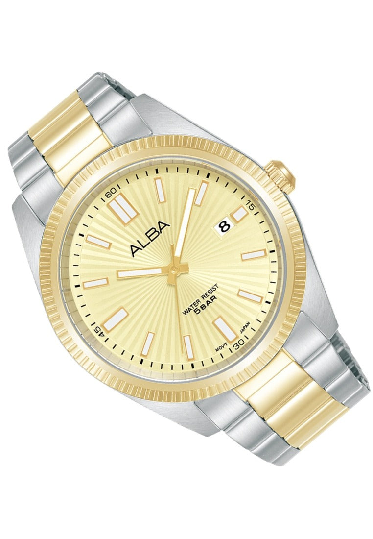 Alba Prestige Analog Stainless Steel Strap Watch for Men AS9S64X1-Watch Portal Philippines