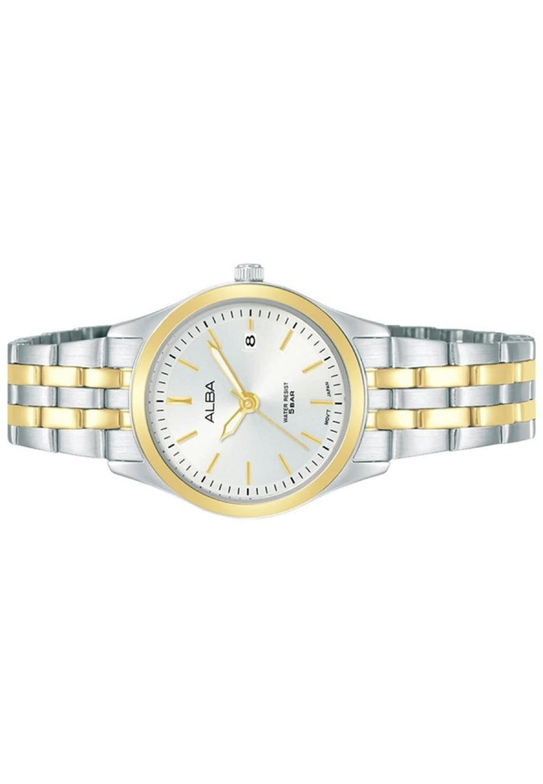 Alba Prestige Analog Stainless Steel Strap Watch for Women AH7CF0X1-Watch Portal Philippines