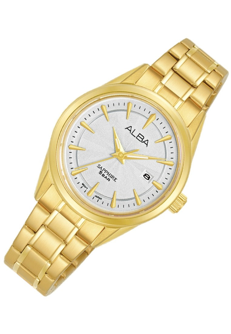 Alba Prestige Analog Stainless Steel Strap Watch for Women AH7CH8X1-Watch Portal Philippines