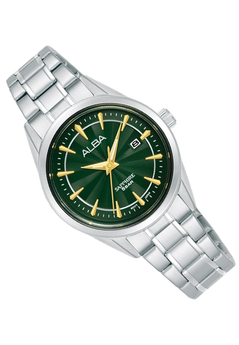 Alba Prestige Analog Stainless Steel Strap Watch for Women AH7CJ3X1-Watch Portal Philippines