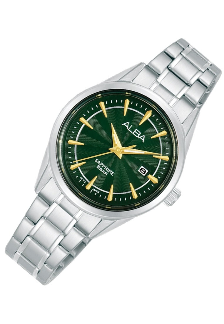 Alba Prestige Analog Stainless Steel Strap Watch for Women AH7CJ3X1-Watch Portal Philippines