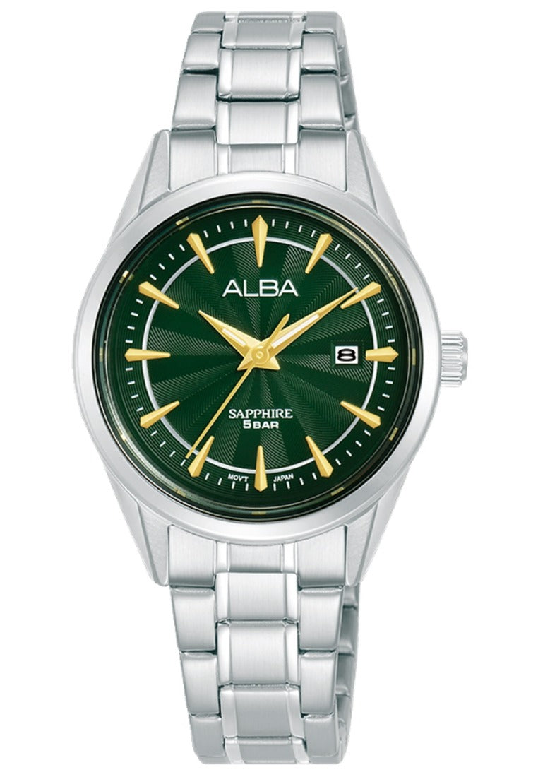 Alba Prestige Analog Stainless Steel Strap Watch for Women AH7CJ3X1-Watch Portal Philippines