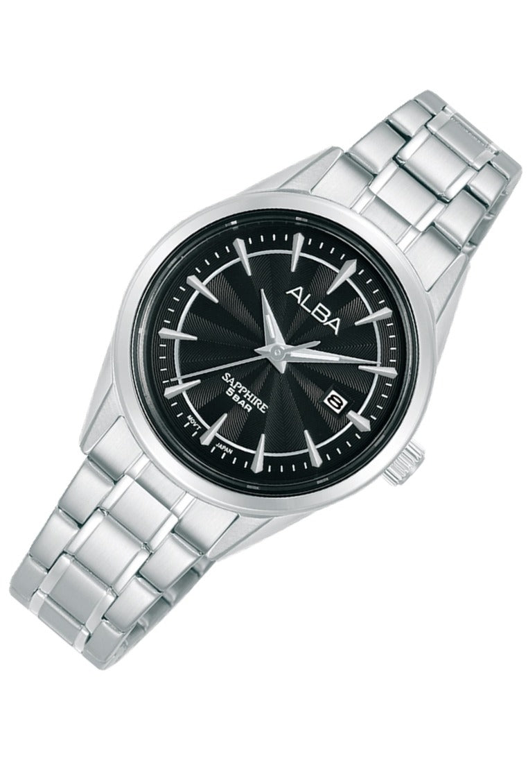 Alba Prestige Analog Stainless Steel Strap Watch for Women AH7CJ5X1-Watch Portal Philippines