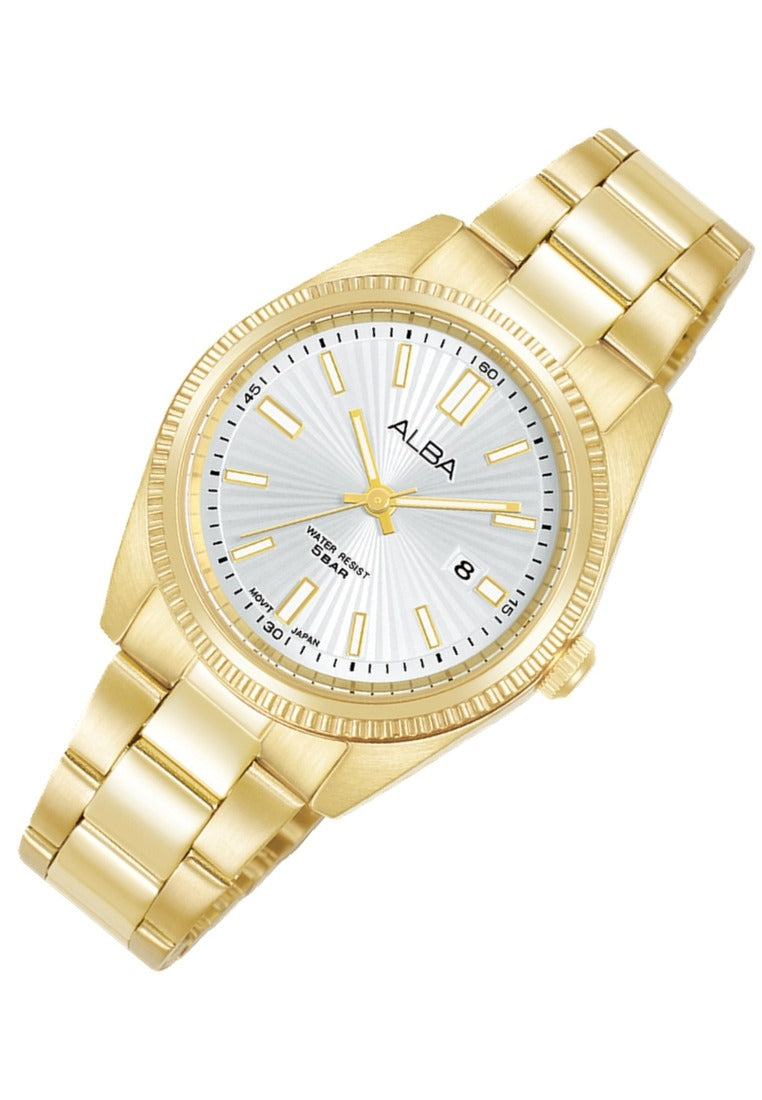 Alba Prestige Analog Stainless Steel Strap Watch for Women AH7CK4X1-Watch Portal Philippines