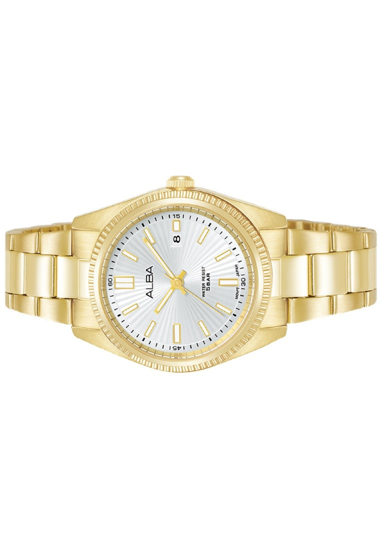 Alba Prestige Analog Stainless Steel Strap Watch for Women AH7CK4X1-Watch Portal Philippines