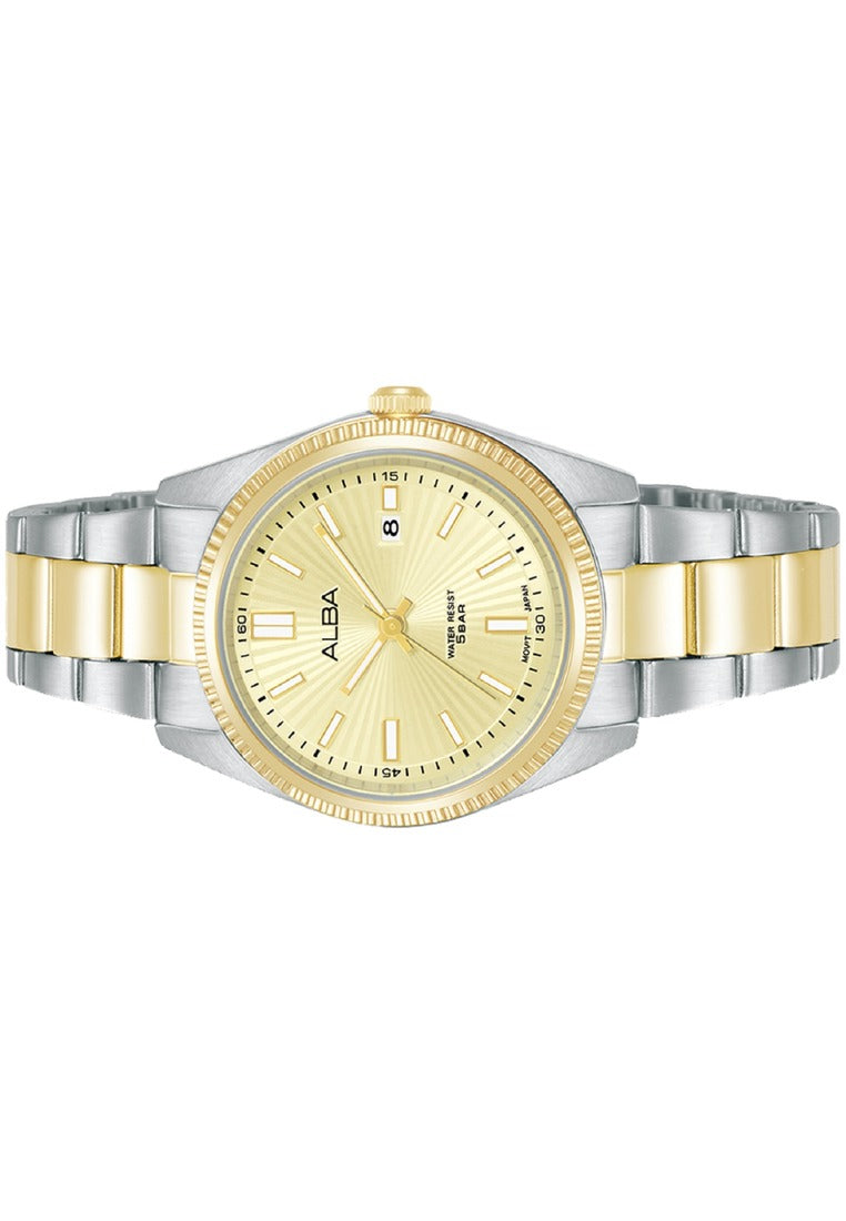 Alba Prestige Analog Stainless Steel Strap Watch for Women AH7CK8X1-Watch Portal Philippines
