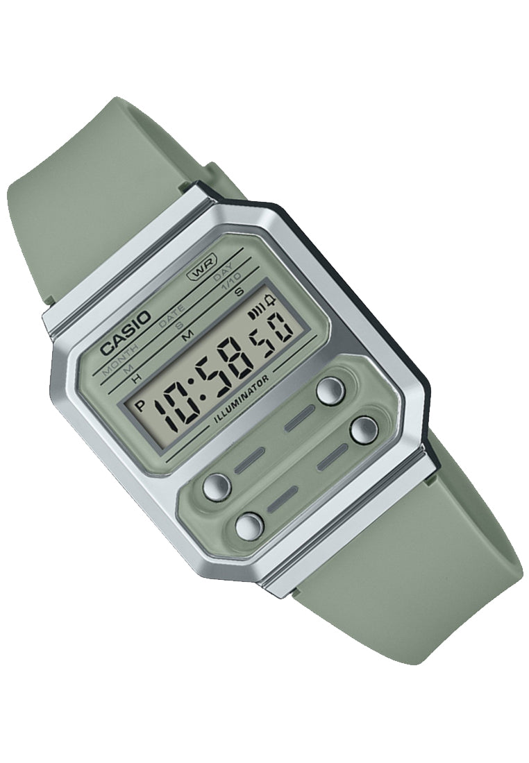 Casio A100WEF-3A Digital Rubber Strap Watch For Men-Watch Portal Philippines