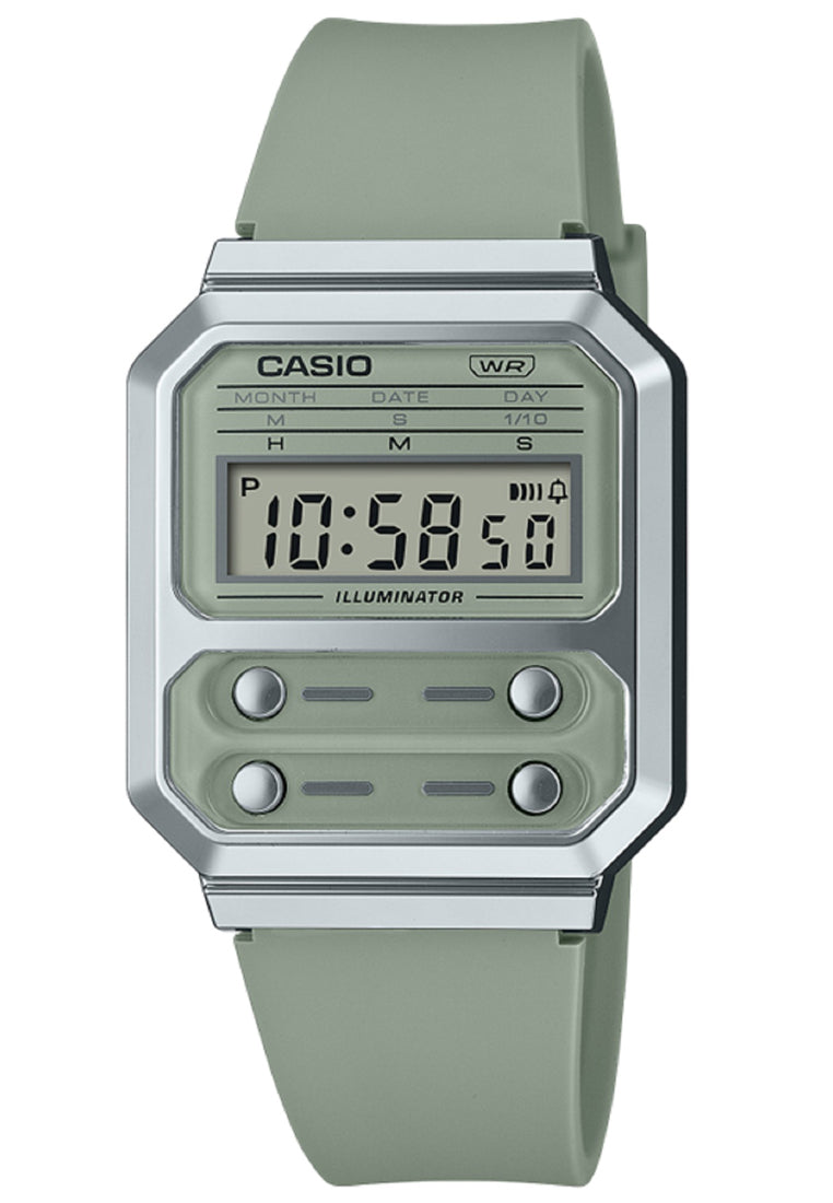 Casio A100WEF-3A Digital Rubber Strap Watch For Men-Watch Portal Philippines
