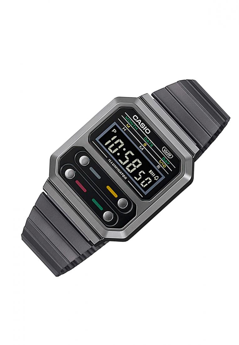 Casio A100WEGG-1A Digital Stainless Steel Strap Watch-Watch Portal Philippines