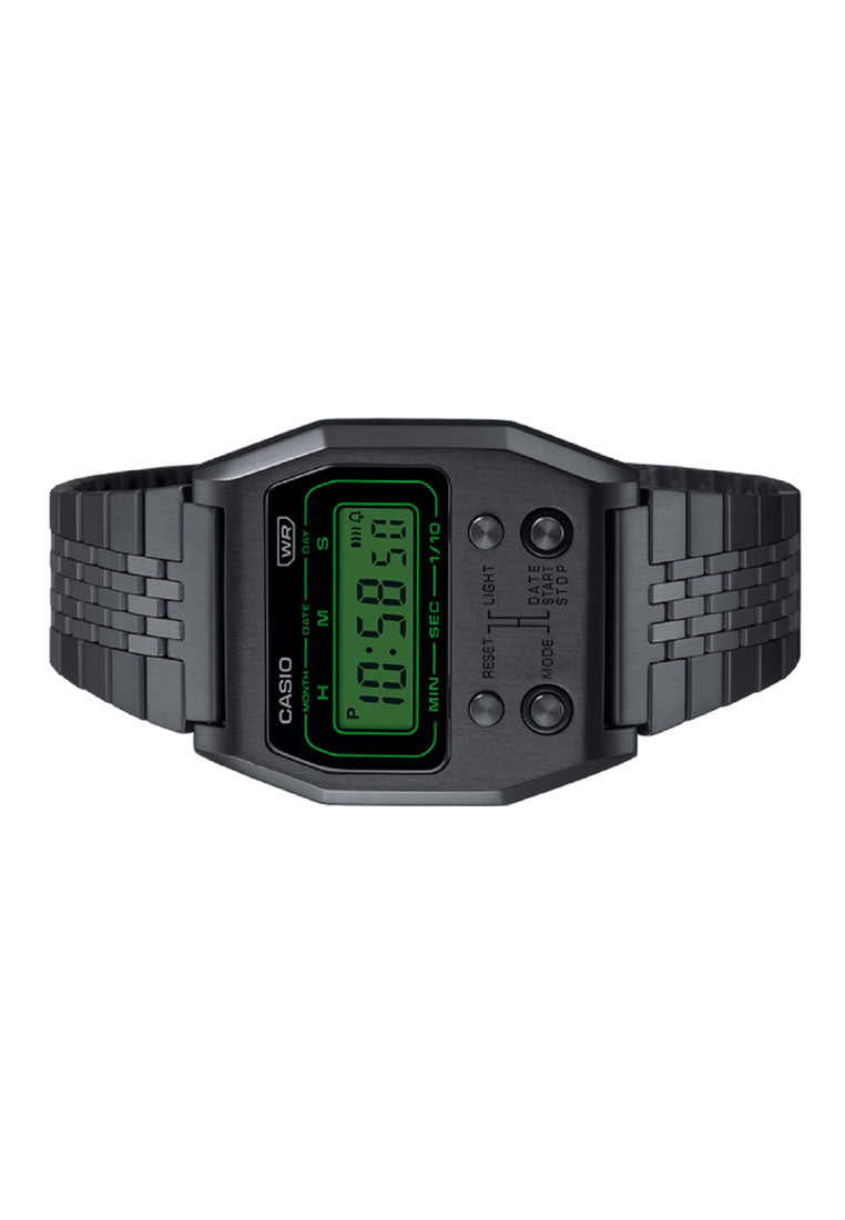 Casio A1100B-1DF Digital Stainless Steel Strap Watch For Men-Watch Portal Philippines