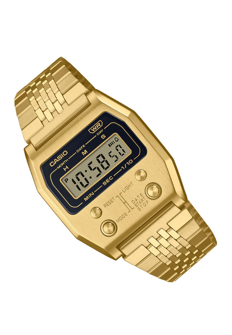 Casio A1100G-5DF Digital Stainless Steel Strap Watch For Men-Watch Portal Philippines