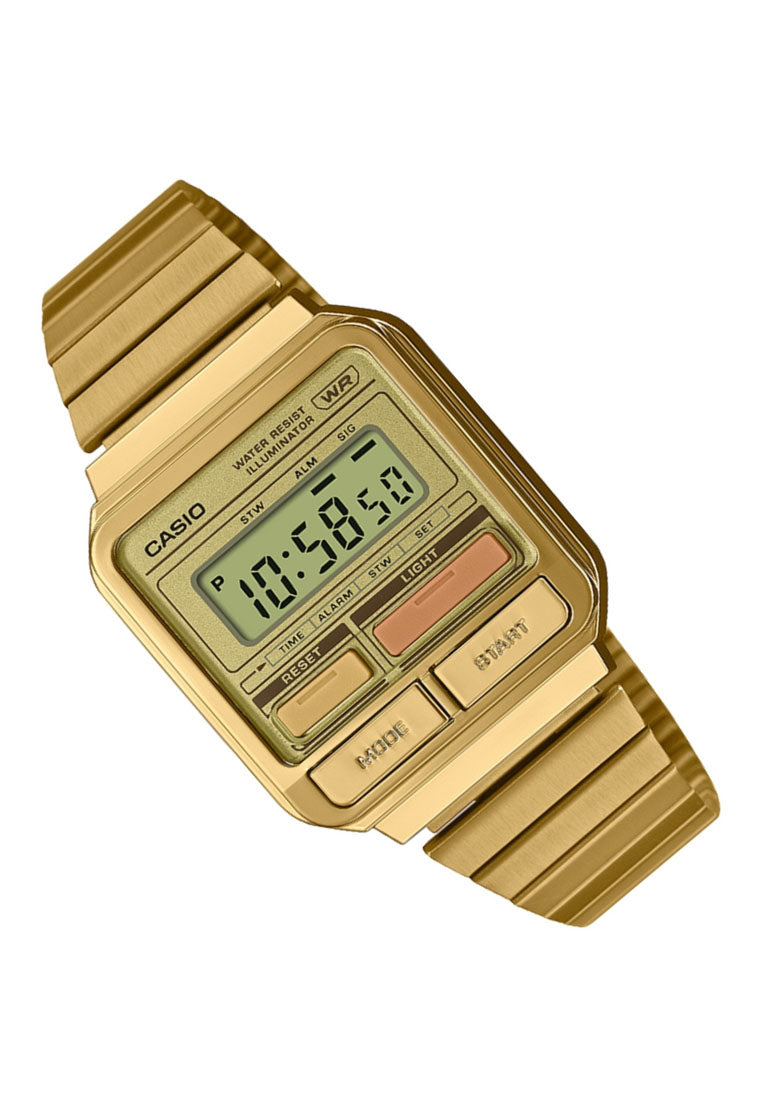 Casio A120WEG-9A Digital Stainless Steel Strap Watch For Men-Watch Portal Philippines