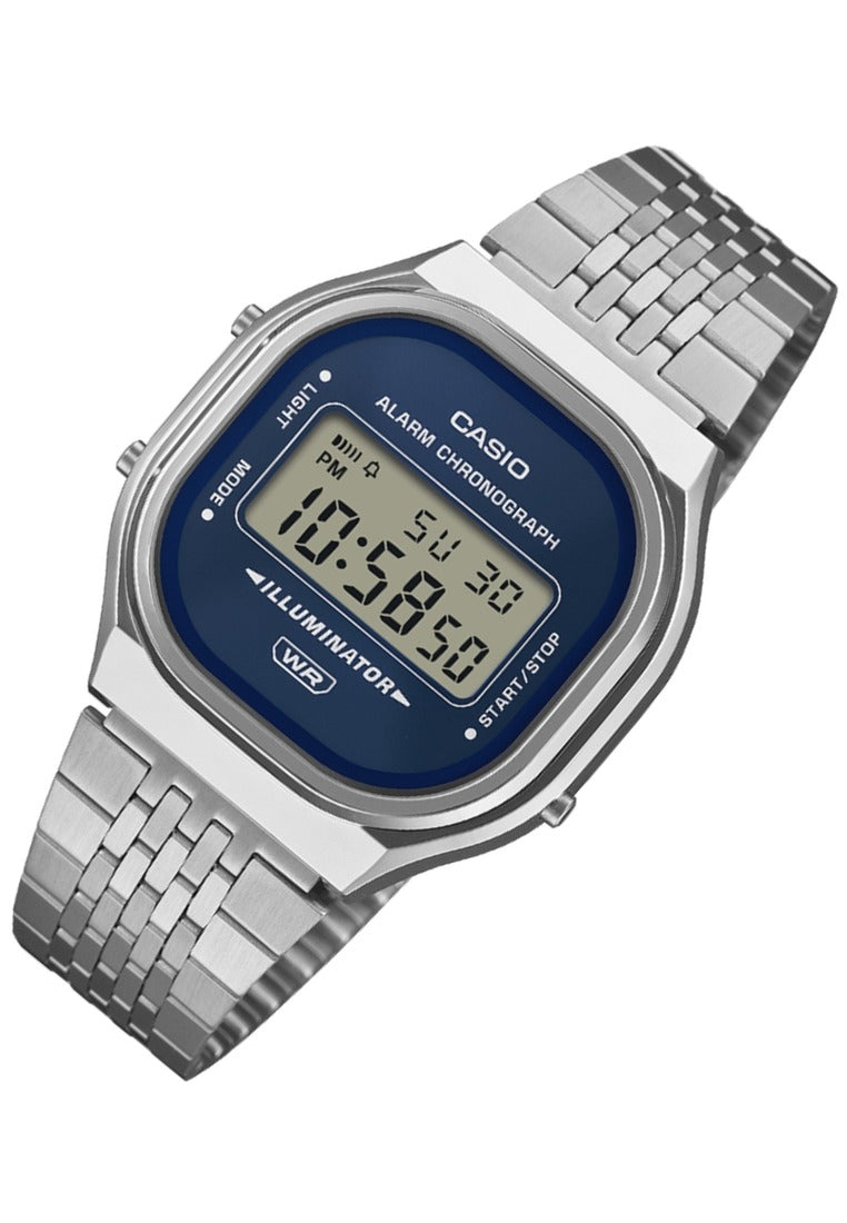 Casio A140WE-2ADF Stainless Steel Strap Digital Watch-Watch Portal Philippines
