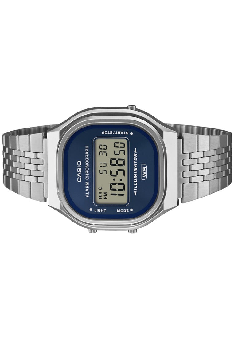 Casio A140WE-2ADF Stainless Steel Strap Digital Watch-Watch Portal Philippines