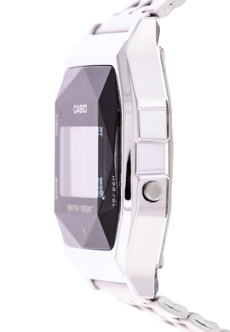 Casio A159WAD-1DF Digital Stainless Steel Strap Watch-Watch Portal Philippines