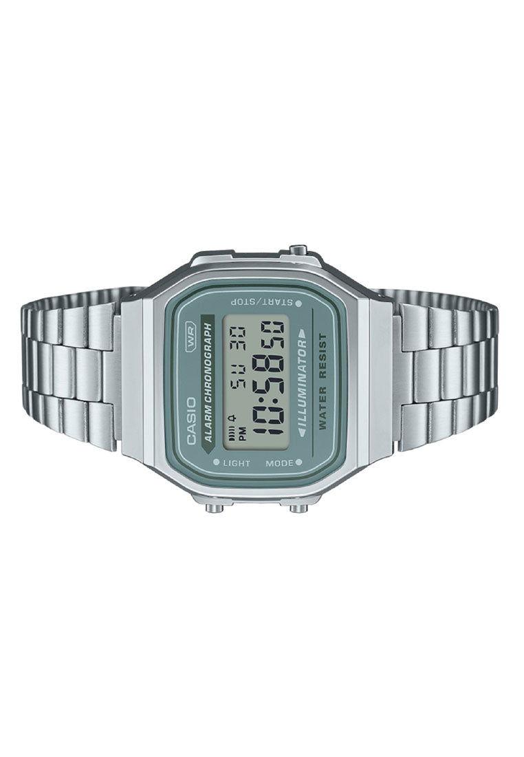 Casio A168WA-3A Digital Stainless Steel Strap Watch-Watch Portal Philippines