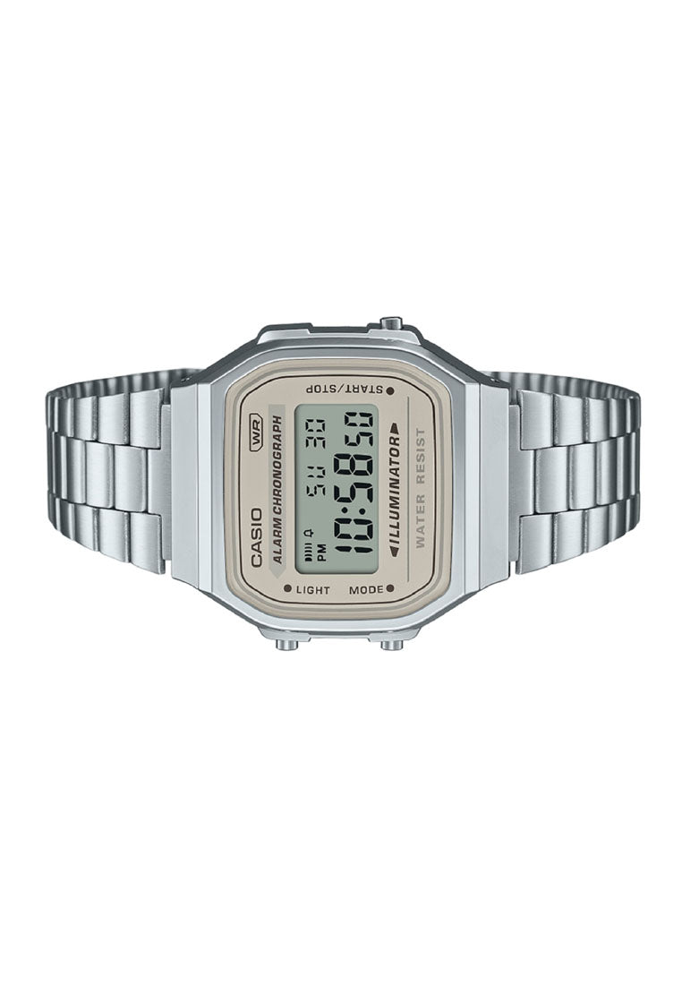 Casio A168WA-8A Digital Stainless Steel Strap Watch-Watch Portal Philippines