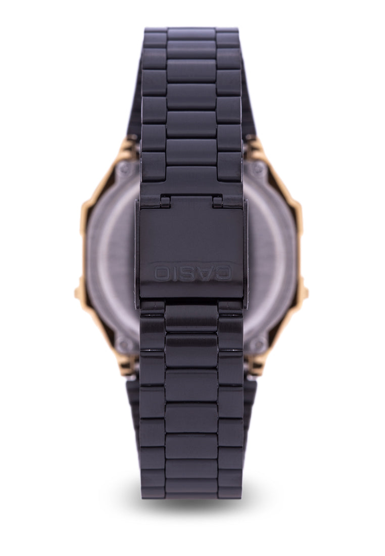 Casio A168WEGB-1B Digital Stainless Steel Strap Watch-Watch Portal Philippines