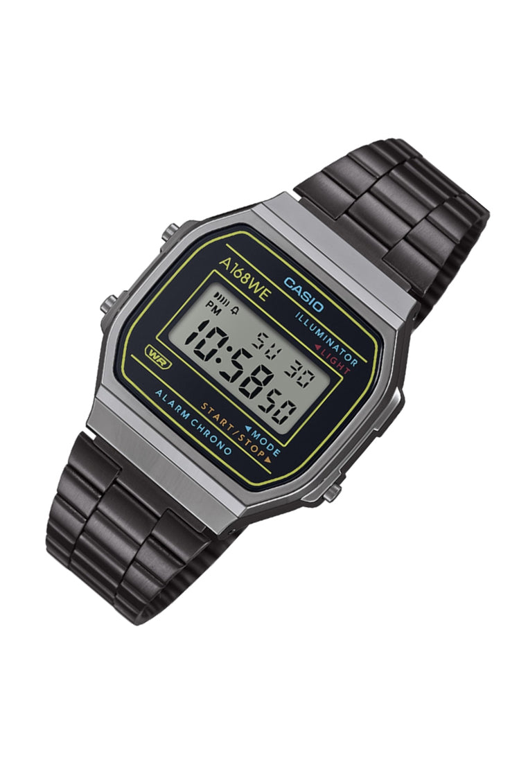 Casio A168WEHB-1A Digital Stainless Steel Strap Watch-Watch Portal Philippines
