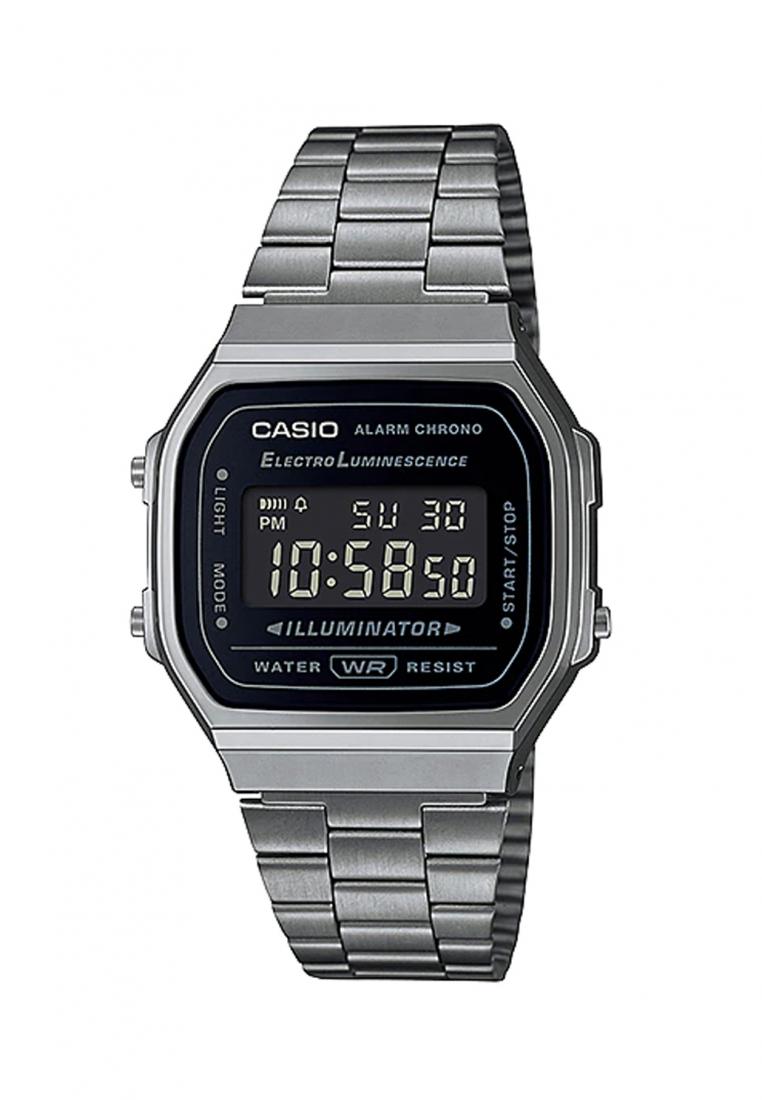Casio A168WGG-1B Digital Stainless Steel Strap Watch-Watch Portal Philippines