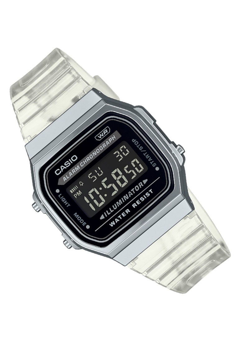 Casio A168XES-1B Digital Rubber Strap Watch-Watch Portal Philippines