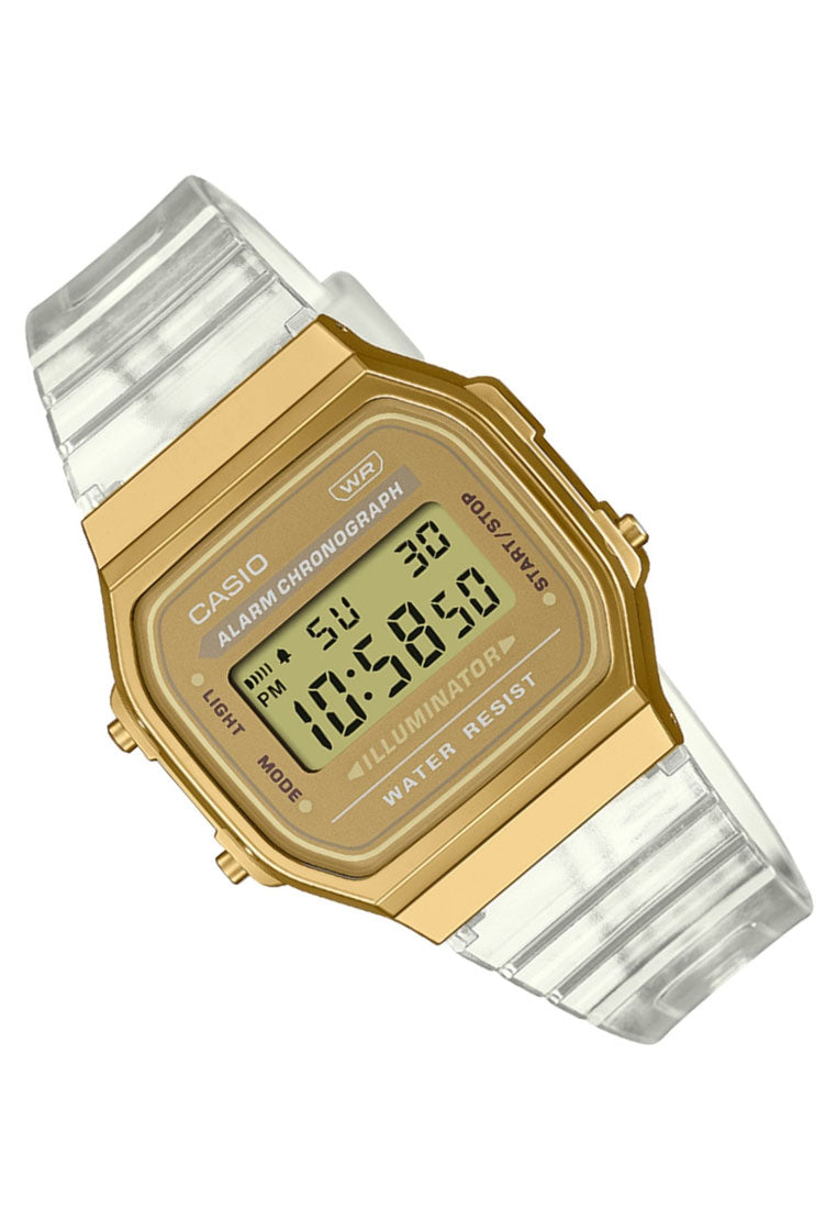 Casio A168XESG-9A Digital Rubber Strap Watch For Men-Watch Portal Philippines