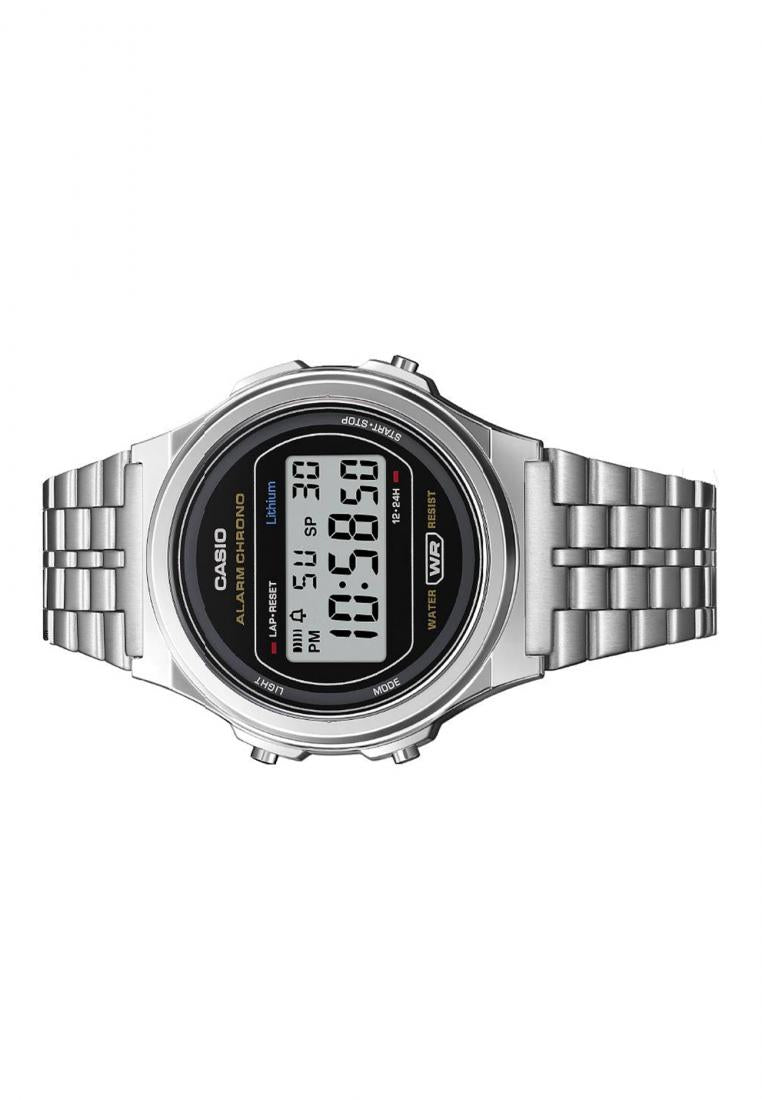 Casio A171WE-1A Digital Stainless Steel Strap Watch-Watch Portal Philippines